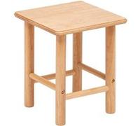 Atmosphera for Kids - Tabouret Enfant en Bois 'Hévéa" 32cm Naturel Naturel G