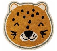 Atmosphera for Kids - Tapis Déco Enfant "Léopard" 90cm Ocre Jaune G