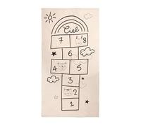 Atmosphera for Kids - Tapis Déco Enfant Marelle 80x150cm Naturel