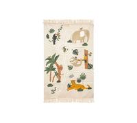 Atmosphera - Tapis Enfant Jungle - Coton - L. 100 x P. 0-5 x H. 150 cm - 100x150 cm