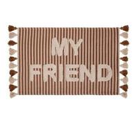 Atmosphera for Kids - Tapis Enfant Tufté "Scott" 60x90cm Marron Marron