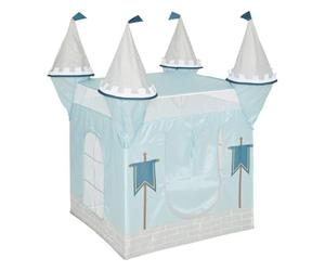 Atmosphera for Kids - Tente Pop Up Enfant Château Fort 130cm Bleu