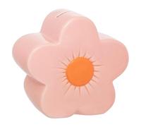 Atmosphera for Kids - Tirelire Enfant en Céramique Fleur 13cm Rose