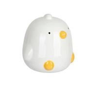 Atmosphera for Kids - Tirelire Enfant en Dolomite "Poussin" 15cm Blanc