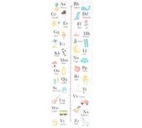 Atmosphera for Kids - Toise Enfant "Alphabet Les Règles" 78cm Multicolore Multicolore G