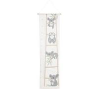 Atmosphera for Kids - Toise pour Enfant Déco "Koala" 115cm Blanc & Gris Blanc