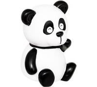 Atmosphera for Kids - Veilleuse Enfant à Piles "Panda" 13cm Blanc & Noir Blanc
