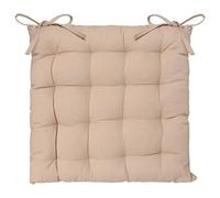 Galette de chaise matelassée 38 x 38 cm - Beige Beige G