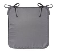 Atmosphera Créateur d'intérieur - Galette de Chaise "Micro" 39x39cm Gris Foncé Gris G