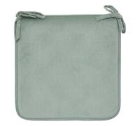 Galette de chaise Lilou vert céladon 38x38cm - Atmosphera Créateur d'intérieur