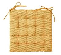 Créateur d'intérieur - Galette de Chaise Otto 38x38cm Ocre