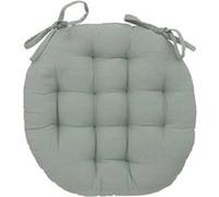 Atmosphera Galette de chaise ronde Alix Diam. 38 cm Céladon