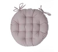 Atmosphera Créateur d'intérieur - Galette de Chaise Ronde "Leana" 38cm Lin Lin G