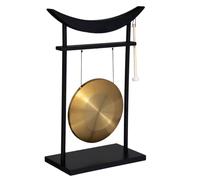 Atmosphera Gong Toa H.69,5 cm métal et bois