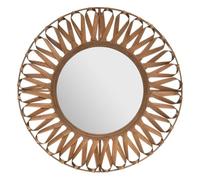 Atmosphera - Grand Miroir Mural en Bambou D 93 cm