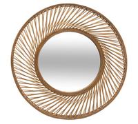 Atmosphera – Miroir Spirale – Bambou – D72 cm