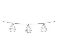 Guirlande Solaire Extérieur ""Flave"" 335cm Noir