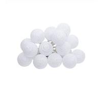 Atmosphera - Guirlande LED 16 boules - Blanc Blanc G