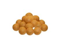 Atmosphera - Guirlande LED à pile 16 boules - jaune ocre - L255 cm