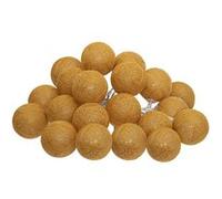 Atmosphera - Guirlande sur secteur LED 20 boules - Orange Jaune G