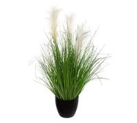 Atmosphera Créateur d'intérieur - Plante Artificielle en Pot Herbes Folles 70cm Vert Vert G