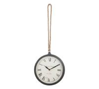 Atmosphera - Horloge à Suspendre Corde D31 cm - Noir