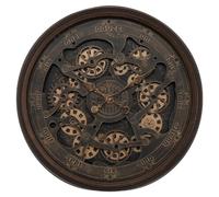 Atmosphera - Horloge Alban - Verre - D76 cm