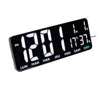 Horloge Garrett noir 35x13,2cm - Atmosphera createur d'interieur