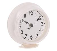 Atmosphera - Horloge Hory D15cm - Blanc