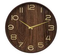 Atmosphera - Horloge Ivana Bois foncé d55cm