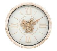Atmosphera - Horloge murale avec mécanisme en bois SONIKA - Diam 50 cm - Beige - SONIKA Beige G