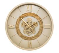 Atmosphera - Horloge murale en métal VINTAGE - Gris métallisé