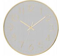 Atmosphera Horloge murale pour chambre Ã coucher, chambre d'enfant avec mÃ©canisme silencieux, blanc, Ã 30 cm