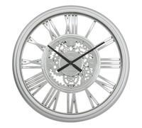 Atmosphera - Horloge Ricky Argent d40cm