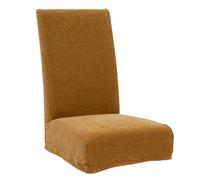 Atmosphera Housse de Chaise Jana Chenille 61 cm Ocre