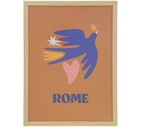 Atmosphera Impression encadrée Rome - 30 x 40 cm