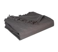 Jeté De Lit 230x250 Gris Foncé Atmosphera