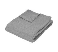 Atmosphera - Jeté de lit Pollie Coton 220x240cm - Gris