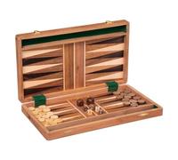 Atmosphera - Jeu Backgammon - Bois 36x40-5 cm