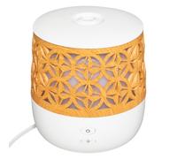 Diffuseur d'huiles essentielles blanc et bois 100ml - Atmosphera createur d'interieur