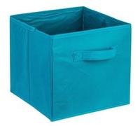 Atmosphera Kids - Boîte de rangement pour meuble avec poignée - Bleu lagon Turquoise