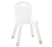 Atmosphera Kids - Chaise enfant en bois Douceur - Blanc - Douceur Blanc G
