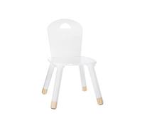 Atmosphera Kids - Chaise enfant en bois Douceur - Blanc