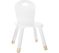 Atmosphera Kids - Chaise enfant en bois Douceur - Blanc