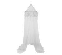 Atmosphera Kids - Ciel de lit pour enfant Demoiselle - H. 250 cm - Argent gris clair