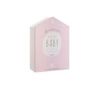 Atmosphera Kids – Coffret de naissance Maison – 21 x 30 cm – Rose