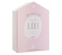 Atmosphera Kids – Coffret de naissance Maison – 21 x 30 cm – Rose