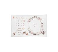 Atmosphera Kids - Couverture âge étape bébé Nature - Rose - Nature