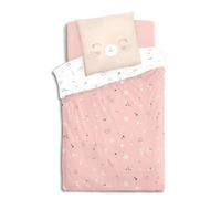 Atmosphera Kids - Parure de lit enfant Chat - 100% coton 57 fils - 140 x 200 cm