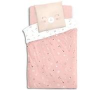Atmosphera Kids - Parure de lit enfant Chat - 100% coton 57 fils - 140 x 200 cm